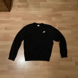 Nike crew neck, black, xs